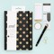 AC Point Planner Perfect Bound Planner 6"X8"-Gold Dots - Dot Grid - 120 Sheets